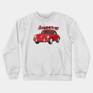 356 B Super 90 Car classic vintage retro Crewneck Sweatshirt